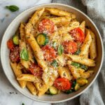 English Vegetable Pasta (Red Sauce) - Image 2