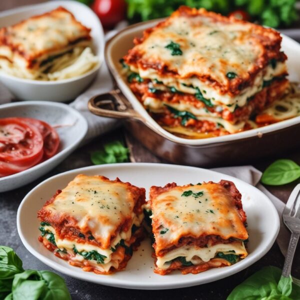 Paneer Cheese Lasagna